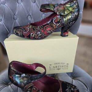 L'Artiste Jeanna Pump Black Multi Size 40 (US9)
